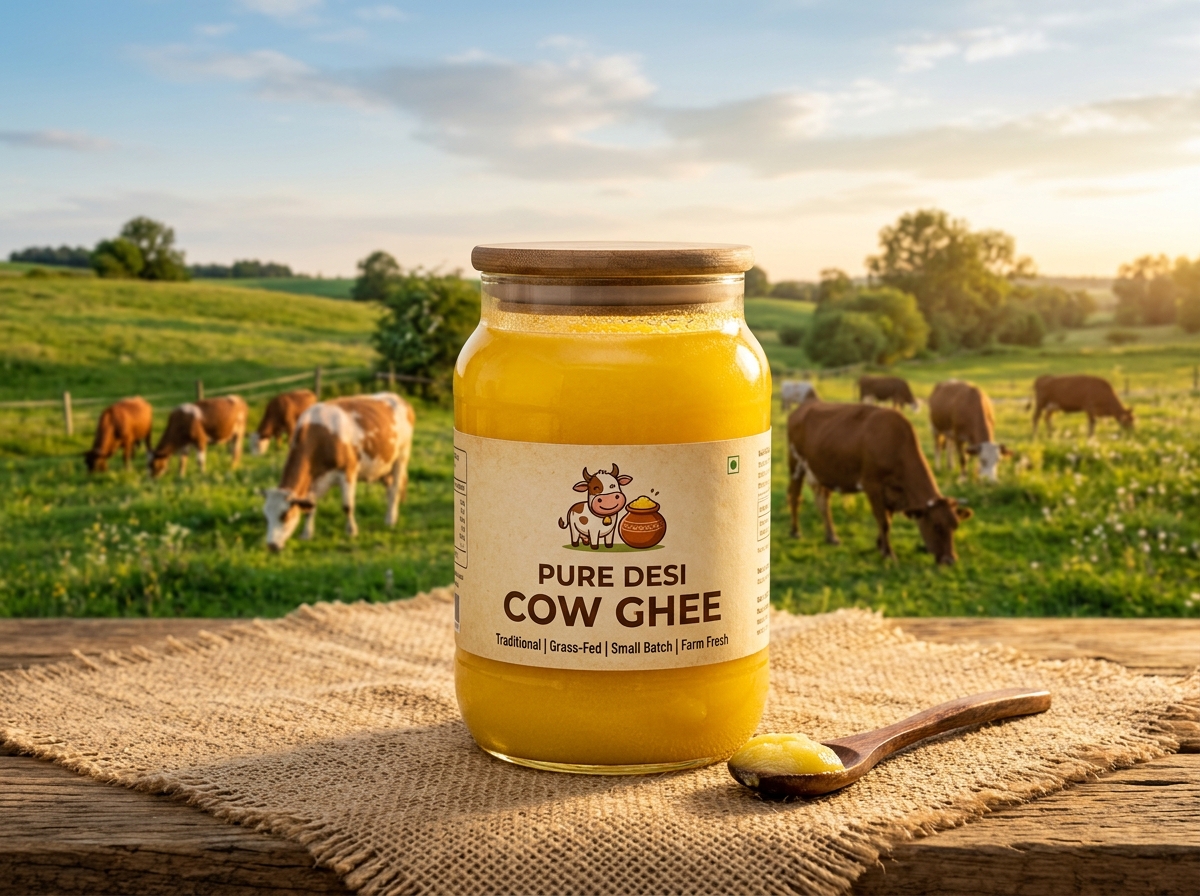 Dairy & Farm Products - Pure Cow Ghee