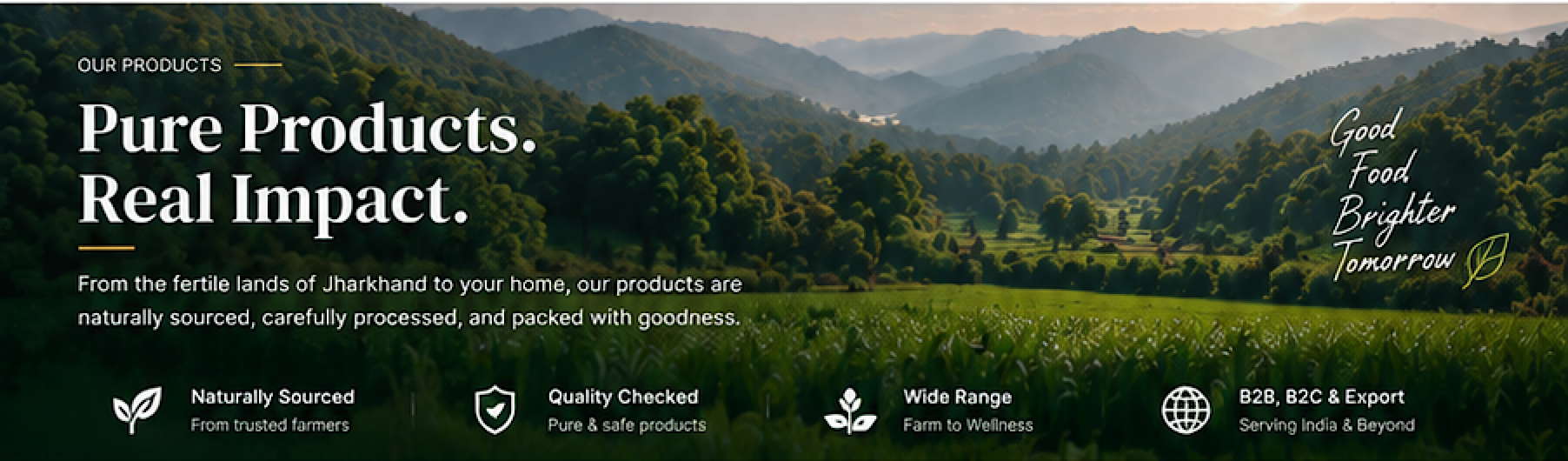 Pure Products. Real Impact. - Prahar Organics